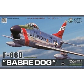 1:32 F-86D Sabre Dog Aircraft Model Kit