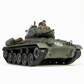 1:32 M24 Chaffee Tank, Company D, 36th Tank Battalion, 8th Armored Division, Rheinberg, Germany, March 1945