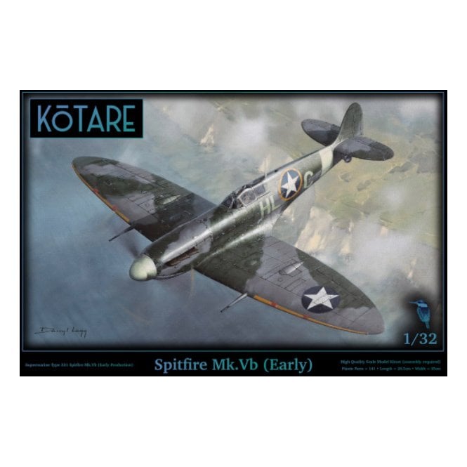 1:32 Spitfire Mk.Vb (Early) Aircraft Model Kit