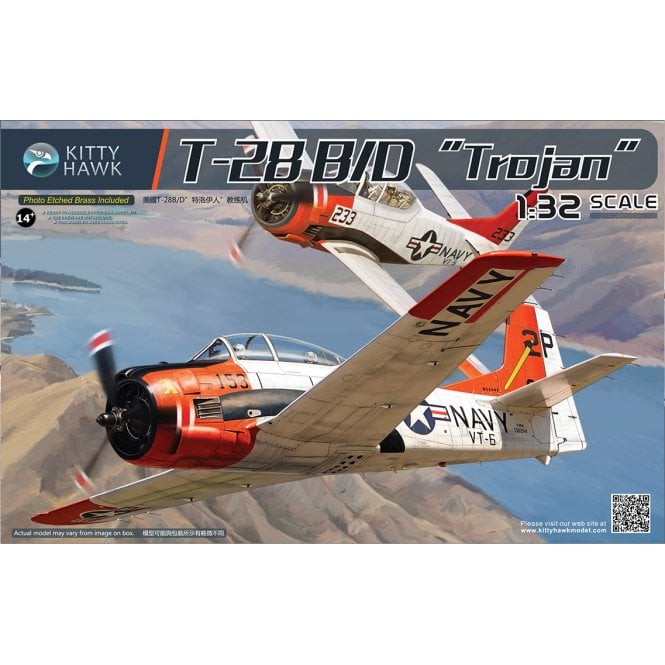 1:32 T-28B/D Trojan Aircraft Model Kit