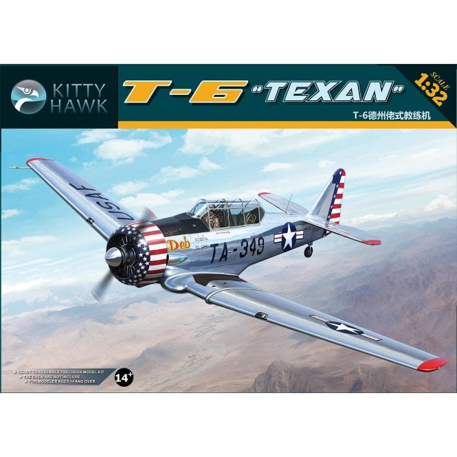 1:32 T-6 Texan Aircraft Model Kit