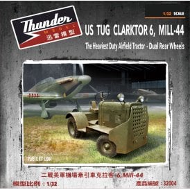 1:32 US Army Clarktor- 6 Tug Mill-44, dual wheels Military Model Kit