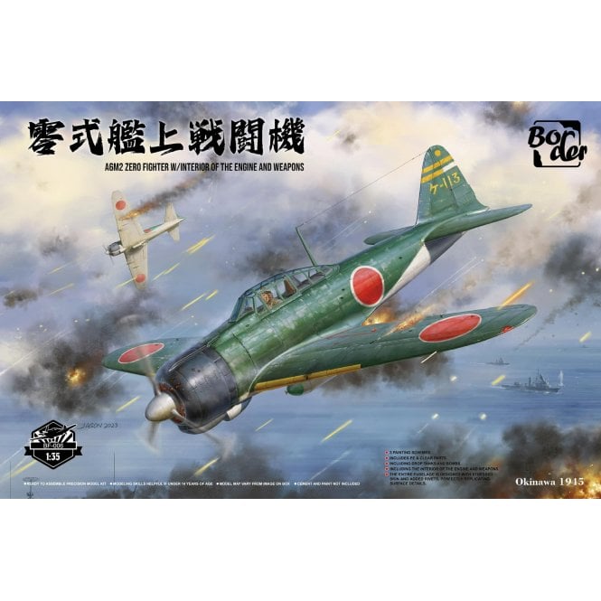 1:35 A6M2 Zero Fighter Aircraft Model Kit