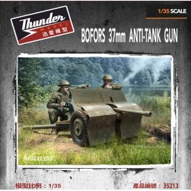 1:35 Bofors 37mm AT gun Military Model Kit
