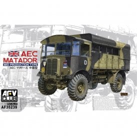 1:35 British AEC Matador Mid type Prod Military Model Kit