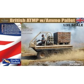 1:35 British ATMP w\Ammo Pallet Military Model Kit