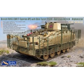 1:35 British FV103 CVR(T) Spartan APC with Odin Turret TES(H) "Operation Herrick" Afghanistan Military Model Kit
