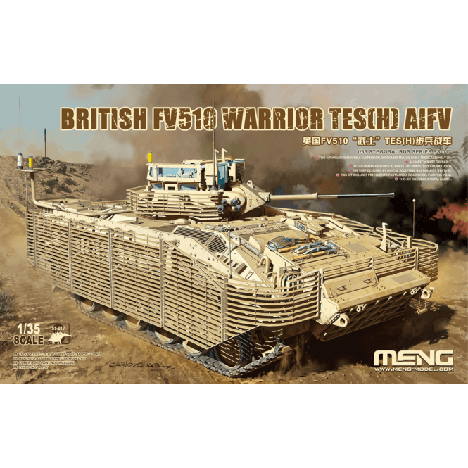 1:35 British FV510 Warrior TES(H) AIFV Military Model Kit