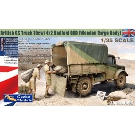 1:35 British GS Truck 30 CWT 4X2 Bedford OXD Early PROD. Military Model Kit