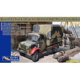 1:35 British GS Truck 30cwt 4x2 Bedford OXD (Metal Cargo Body) Military Model Kit