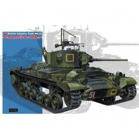 1:35 British Infantry Tank Mk.III Valentine Mk.I Military Model Kit
