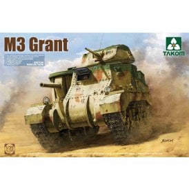 1:35 British Medium Tank M3 Grant Military Model Kit