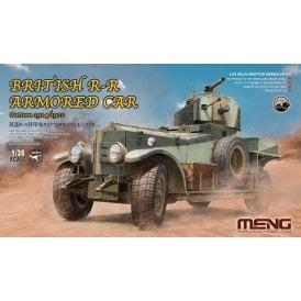 1:35 British Rolls-Royce Armored Car 1914/1920 Military Model Kit