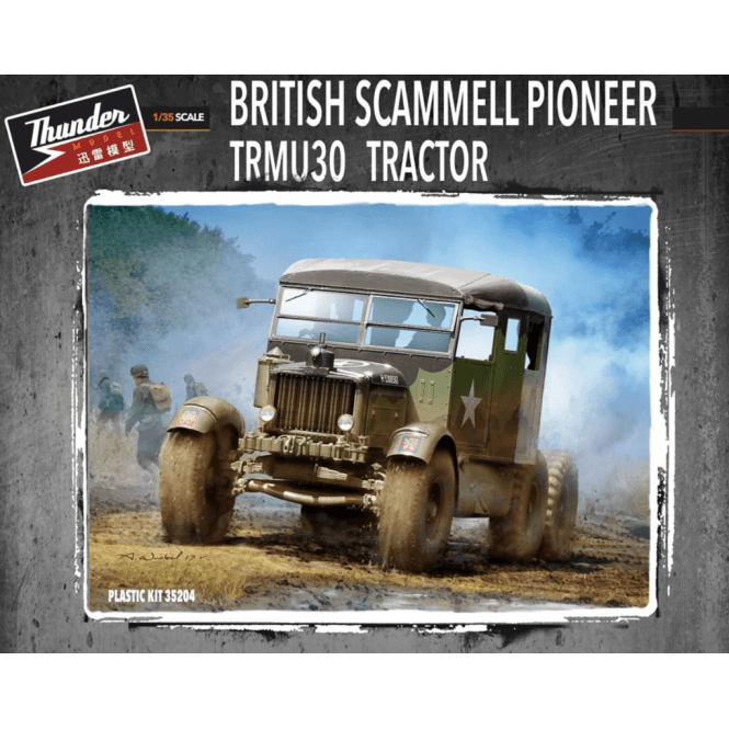 1:35 British Scammell Pioneer TRMU30 Tractor Model Military Kit