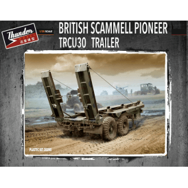 1:35 British TRCU30 Trailer 30t Model Military Kit