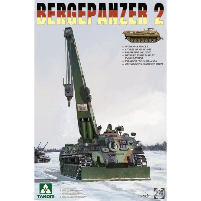 1:35 Bundeswehr Bergepanzer 2 Standard Military Model Kit