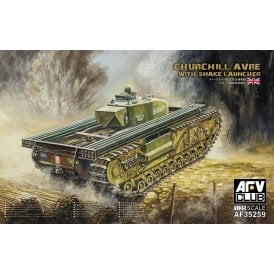 1:35 Churchill AVRE Tank with Snake Launcher Military Model Kit