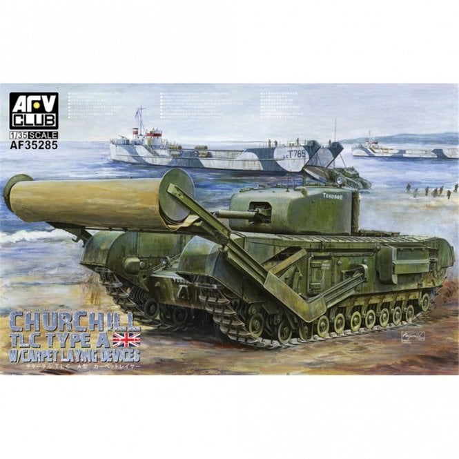 1:35 Churchill Mk IV TLC Carpet Layer Type A Military Model Kit