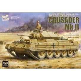 1:35 Crusader Mk.II - German Pz. 746(e) Military Model Kit
