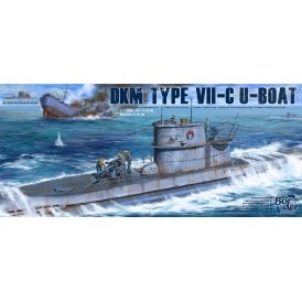 1:35 DKM Typ VIIC U-Boat Model Ship Kit 