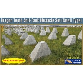 1:35 Dragon Teeth Anti-Tank Obstacle Set (Small Version) Military Model Kit