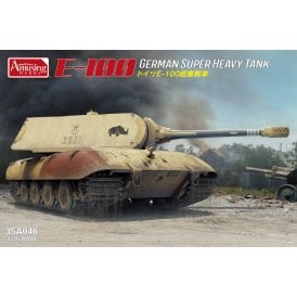 1:35 E-100 German Super Heavy Tank with mouse turret Military Model Kit
