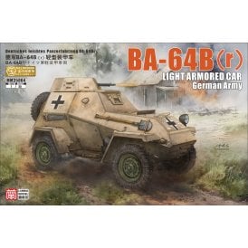 1:35 German BA-64B(r) light armored car With Full Interior Military Model Kit