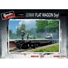1:35 German Flat Wagon Ssyl Model Military Kit