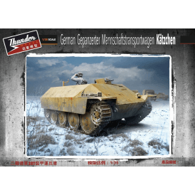 1:35 German Gepanzerter Mannschaftstransportwagen Kätzchen Model Military Kit