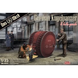 1:35 German Kugelpanzer 2 Kits Pack (Figures not Inc.) Military Model Kit