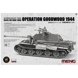 1:35 German Sd.Kfz.182 Kingtiger Operation Goodwood '44 Military Model Kit