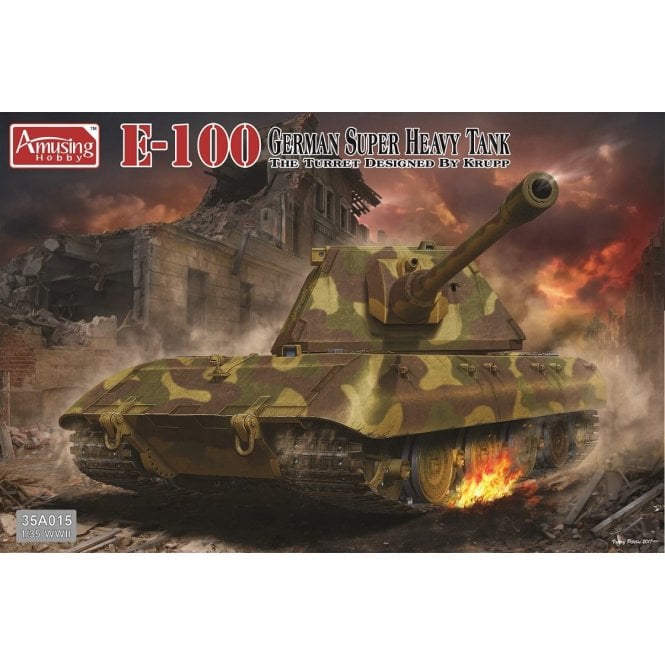 1:35 German Super Heavy Tank E-100 Military Model Kit