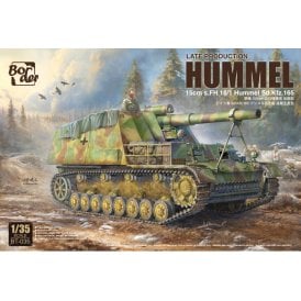 1:35 Hummel Sd.Kfz.165 15cm s.FH Late production Tank Military Model Kit