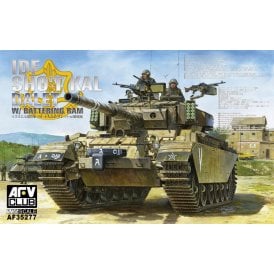 1:35 IDF Centurion Sho't Kal Dalet with Battering Ram Military Model Kit