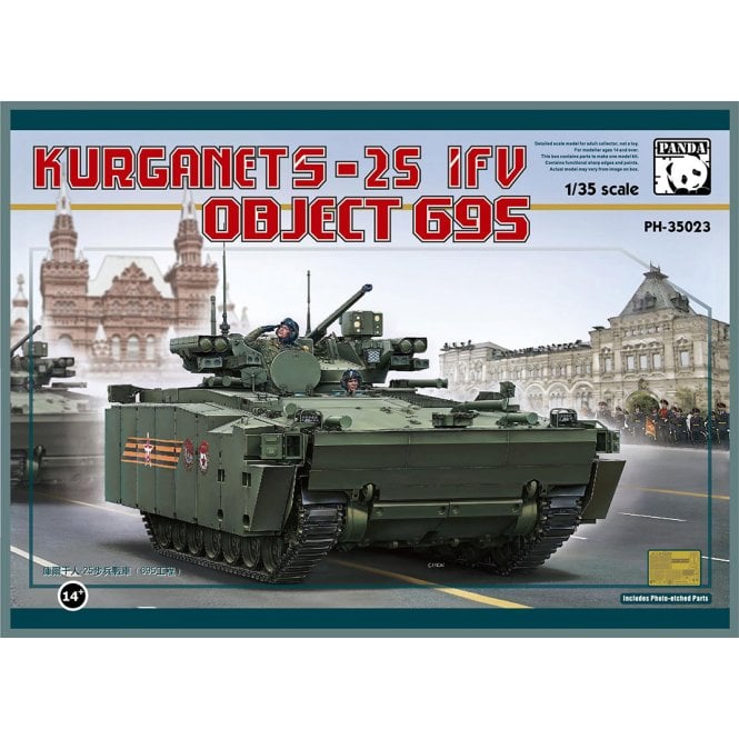 1:35 IFV Kurganets-25 - Object 695 Military Model Kit
