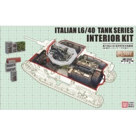 1:35 Internal Structure Kit Carro Armato L6/40 Military Model Kit