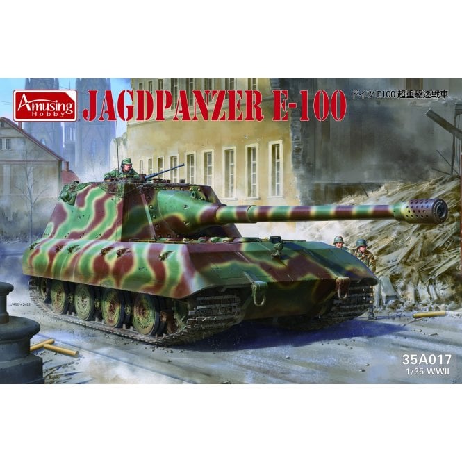 1:35 Jagdpanzer E-100 Tank Destroyer Military Model Kit