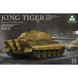 1:35 King Tiger initial production 4 in 1 Model Military Kit