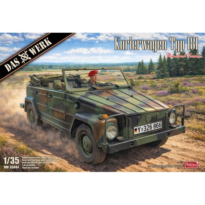 1:35 Kurierwagen Typ 181 - Standard Version Model Military Kit