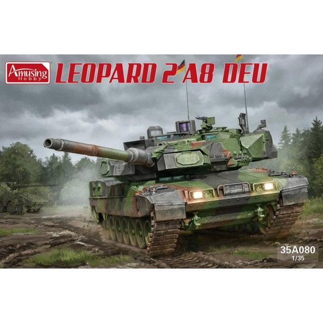 1:35 Leopard 2 A8 - German Series production Military Model Kit