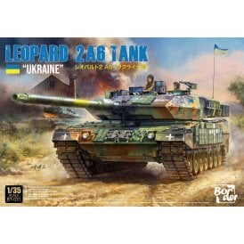 1:35 Leopard 2A6 Tank ' Ukraine ' Military Model Kit