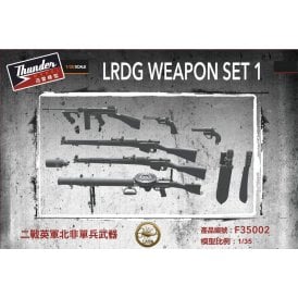 1:35 LRDG Weapon Set Military Model Kit