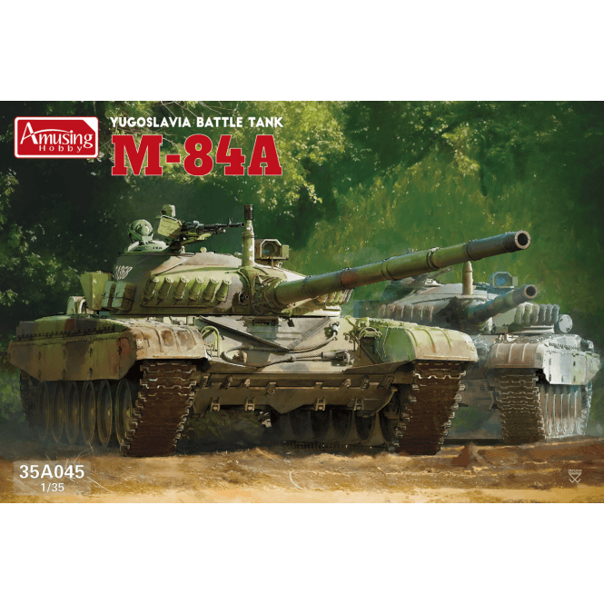 1:35 M-84A Yugoslavia battle tank Model Military Kit