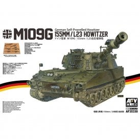 1:35 M109G 155mm/L23 German Self-propelled Howitzer Military Model Kit