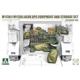 1:35 M113A1/M113A1 ACAV APC Equipment & storage set Model Military Kit