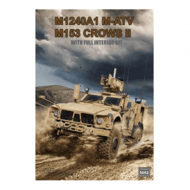 1:35 M1240A1 M-ATV (M153 CROWS II ) with full interior Military Model Kit