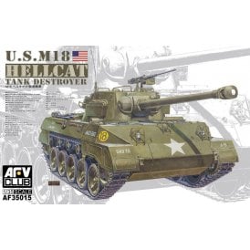 1:35 M18 Hellcat Tank Destroyer Military Model Kit