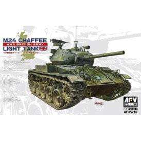 1:35 M24 Chaffee Light Tank WW2 British Army Military Model Kit