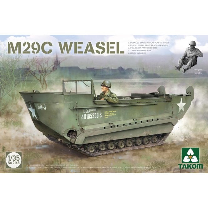 1:35 M29C Weasel Model Military Kit