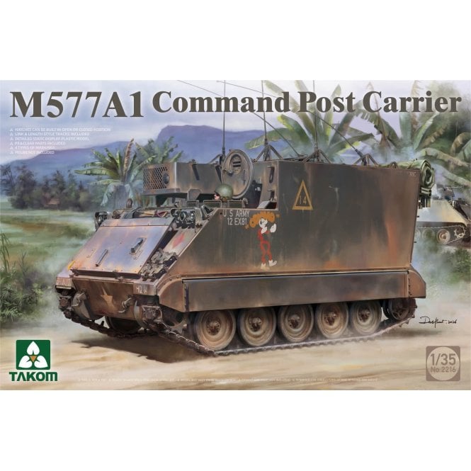 1:35 M577A1 Command Post Carrier Model Military Kit